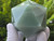 Green Aventurine Carved Geometric Icosahedron, Large (60 to 70 mm) "stone of opportunity" Decorative
