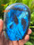 Labradorite Rare Deep Blue Flash Polished Natural Freeform, Large (80-110 mm) Decorative, Collectible Specimen