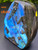 Labradorite Rare Deep Blue Flash Polished Natural Freeform, Large (80-110 mm) Decorative, Collectible Specimen