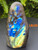 Labradorite Rare Deep Blue Flash Polished Natural Freeform, Large (80-110 mm) Decorative, Collectible Specimen