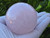 Rose Quartz Sphere (70mm, 440 gm) Elegant “Stone of Universal Love” Polished Crystal Valentines day Gift