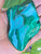 Malachite Elegant Natural Specimen (100 mm, 294 gm) "Stone of Transformation” Collectible Decorative Valentine’s Day Gift