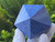 Blue Aventurine Carved Geometric Icosahedron, Large (215+ gm; 62 mm) "Stone of Inner Strength" Decorative Collectible Healing