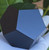 Black Obsidian Carved Geometric Dodecahedron (280+ gm, 70+ mm), 12 Faces, Large Decorative Collectible