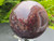 Garnet Crystal Sphere (65mm 570 gm) Natural Polished Deep Red and Yellow Decorative Collectible Gemstone, Madagascar