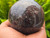 Garnet Crystal Sphere (65mm 570 gm) Natural Polished Deep Red and Yellow Decorative Collectible Gemstone, Madagascar