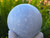 Blue Calcite Spheres, Soothing Stone (60+ mm 340+ gm) Gift Natural Polished Decorative Healing Crystal from Mexico