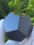 Black Obsidian Carved Geometric Dodecahedron (50mm), 12 Faces, Large Decorative Collectible