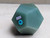 Green Aventurine Stone of Opportunity (60 -65mm) Crystal Carved Geometric Dodecahedron, Large Collectible Home Accent