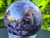 Mystic Merlinite (65 mm 417 gm) Blizzard Stone Sphere “Blue Indigo Gabbro” Natural Polished Crystal Ball From Madagascar