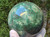 Ruby in Fuchsite with Kyanite Sphere (Diameter 75+mm 580+gm) Rare Madagascar Polished Gemstone