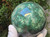 Ruby in Fuchsite with Kyanite Sphere (Diameter 75+mm 580+gm) Rare Madagascar Polished Gemstone