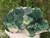 Green Cubic Fluorite Crystal specimen (875 gm), Natural Mineral Cluster formations (GCL13C) from Madagascar
