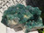 Green Cubic Fluorite Crystal specimen (875 gm), Natural Mineral Cluster formations (GCL13C) from Madagascar