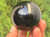 Black Obsidian Carved Spheres (140+ gm, 50+ mm) Polished Decorative Home Accent Collectible Healing Crystal