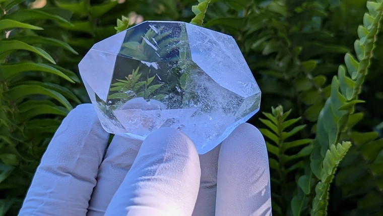 Clear Quartz Polished Point Crystal Freeform Collectible Single Specimen (QZ04)