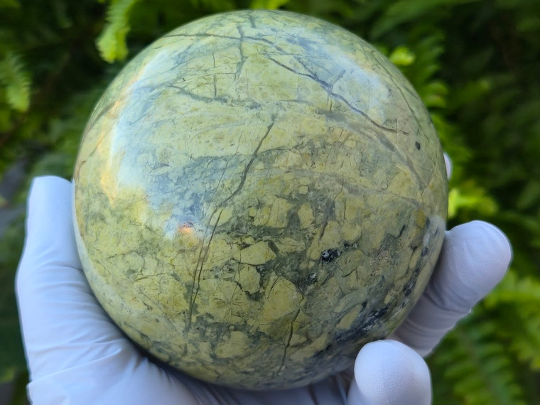 Serpentine "Stone of self-love & compassion" (90 mm 964 gm) Decorative Valentines Day Gift From Madagascar