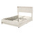 Full Size Upholstered Bed with LED Light, 4 Drawers and a set of Type C and USB Ports, Velvet, Beige