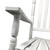 BALCONY PORCH ADULT ROCKING CHAIR - WHITE