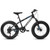 A20316 20 Inch Fat Tire Bike Adult/Youth Full Shimano 7 Speed Mountain Bike, Dual Disc Brake, High-Carbon Steel Frame, Front Suspension, Mountain Trail Bike, Urban Commuter City Bicycle,Fat tire bike