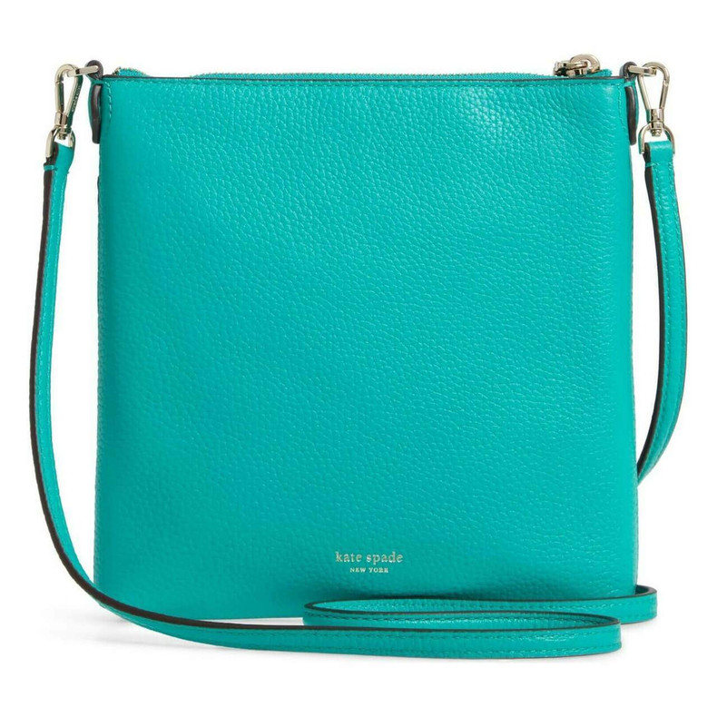 Kate Spade New York Womens Polly Small Swing Pack Fiji Green Leather Bag