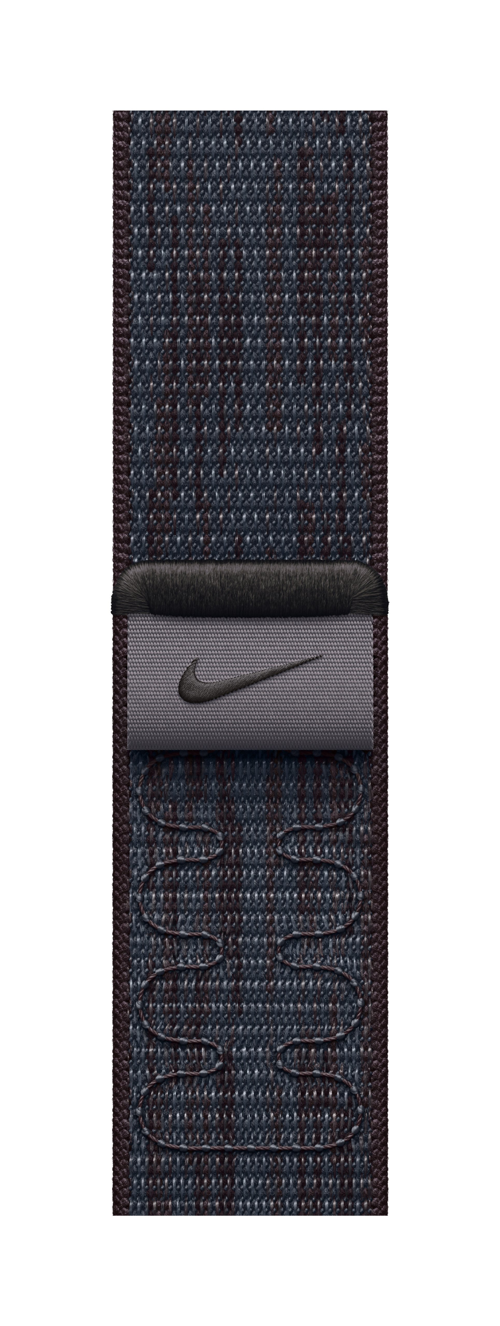46mm Black/Blue Nike Sport Loop