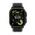 Apple Watch Ultra 3, 49mm Black Titanium Case with Black Charcoal Trail Loop