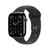 Apple Watch Series 11, Slate Titanium Aluminium Case with Black Sport Band