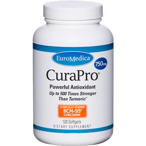 CuraPro 750mg by EuroMedica 120 softgels