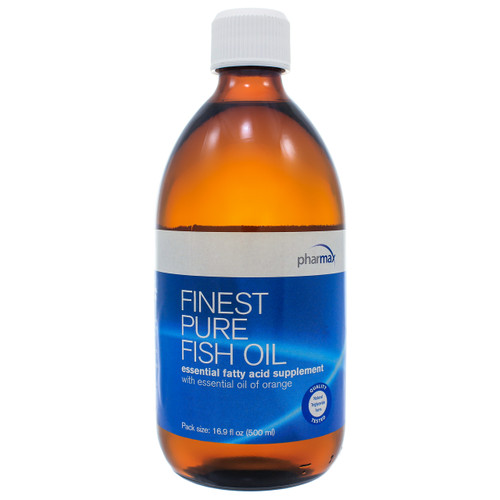 Finest Pure Fish Oil Orange by Pharmax 16.9 oz (500 ml)