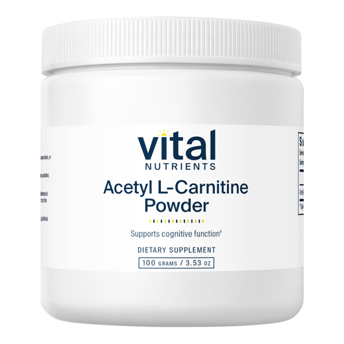 Acetyl L-Carnitine Powder by Vital Nutrients 100 grams