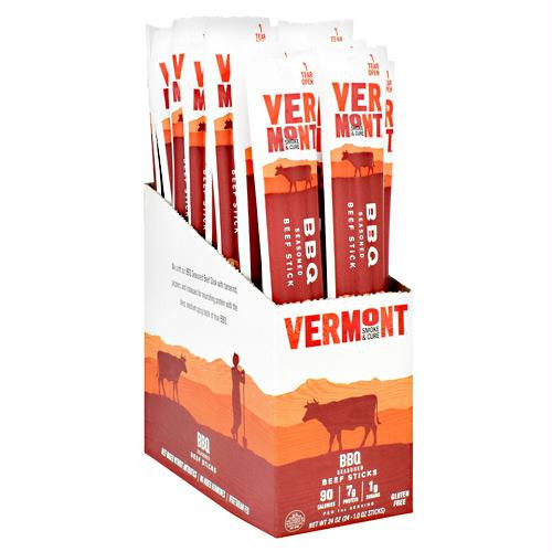 Vermont Smoked Meats Beef Sticks BBQ - Gluten Free