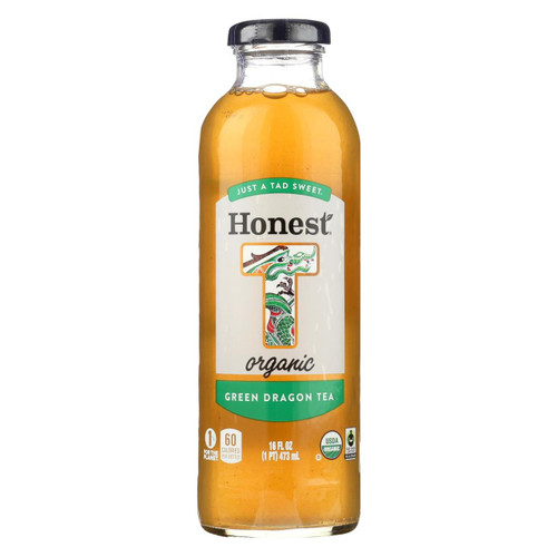 Honest Tea Organic Bottled Tea - Green Dragon - Case Of 12 - 16 Fl Oz