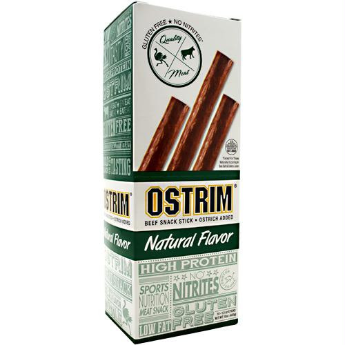 Ostrim Beef & Ostrich Snack Natural - Gluten Free