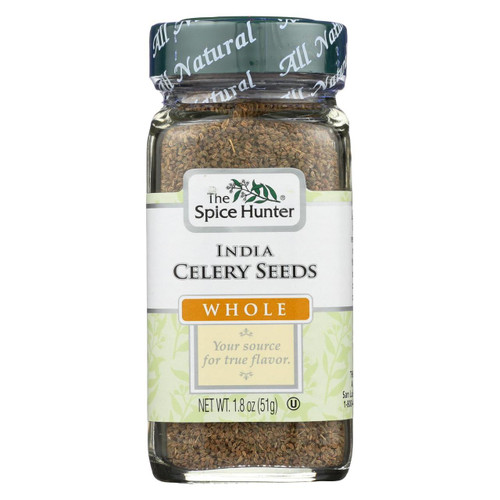 Spice Hunter Celery Seed - Whole - India - Case Of 6 - 1.8 Oz