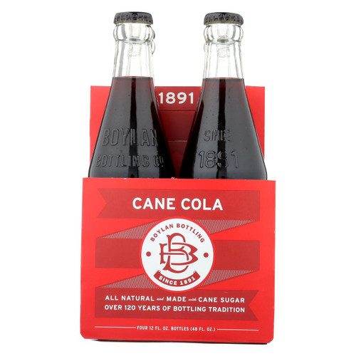 Boylan Bottling Cane Cola - Cane Sugar - Case Of 6 - 12 Oz.