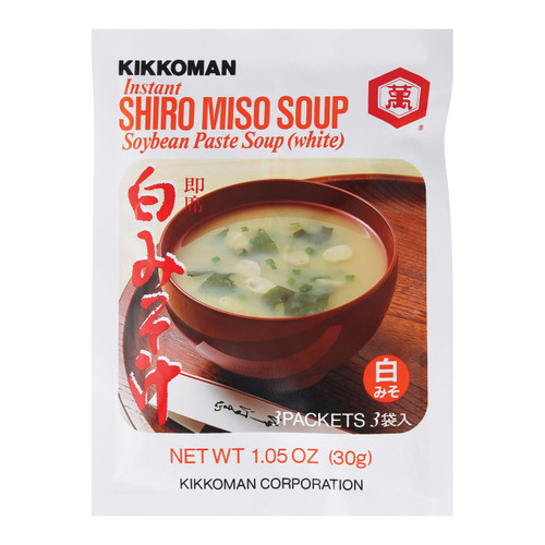 Kikkoman Soup - Instant Shiro Miso - Case Of 24 - 1.05 Oz