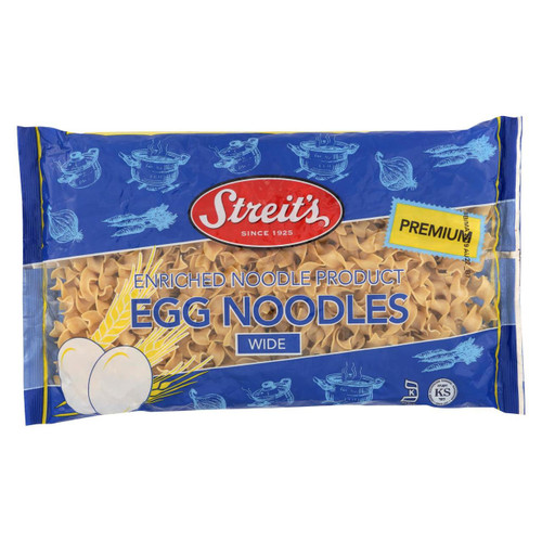 Streit's Pasta - Broad Noodles - Case Of 12 - 12 Oz