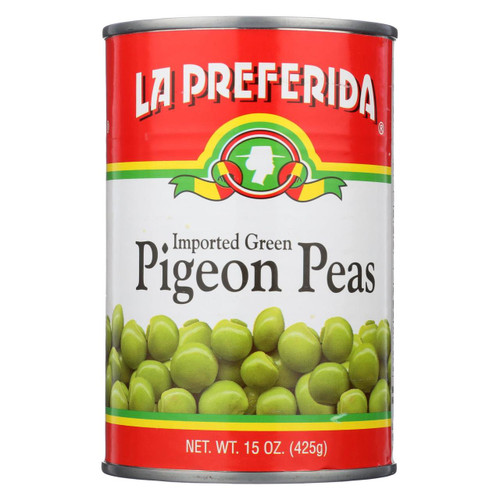 La Preferida Peas - Pigeon - Case Of 24 - 15 Oz
