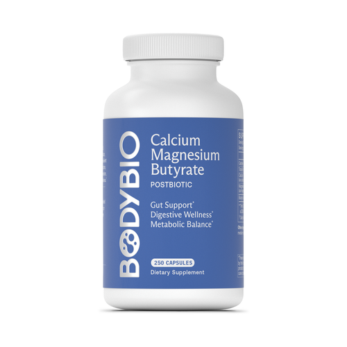 Calcium/Magnesium Butyrate by BodyBio 250 capsules