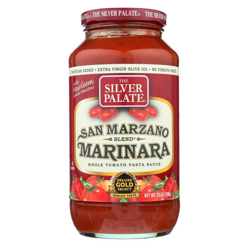 Silver Palate Pasta Sauce - Home Style Marinara - Case Of 6 - 25 Oz.