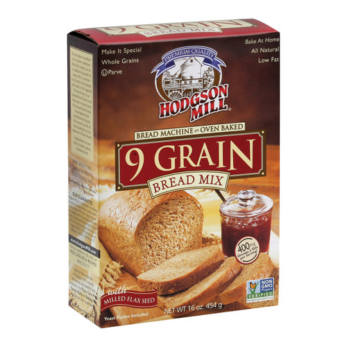 Hodgson Mills Mix - Bread - Nine Grain - Case Of 6 - 16 Oz