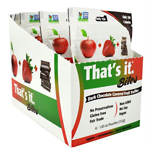 That's It Nutrition That's it Bites Strawberry - Gluten Free