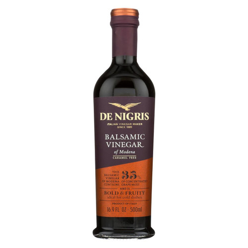 De Nigris Bronze Eagle Balsamic Vinegar - Case Of 6 - 16.9 Fl Oz.