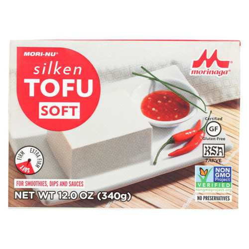 Mori-nu Soft Silken Tofu - Tetra - Case Of 12 - 12 Oz.