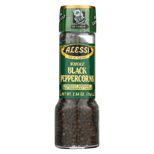 Alessi - Grinder - Whole Black Peppercorns - Large - 2.64 Oz