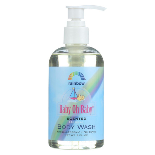 Rainbow Research Baby Oh Baby Organic Herbal Body Wash - 8 Fl Oz