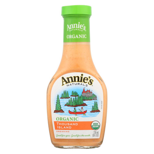 Annie's Naturals Organic Dressing Thousand Island - Case Of 6 - 8 Fl Oz.