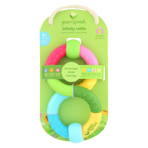 Green Sprouts Teether Rattle - Infinity - 1 Count