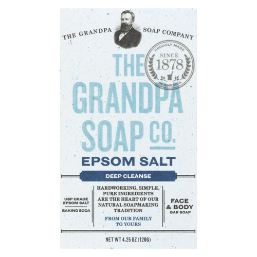 Grandpa Soap Bar Soap - Epsom Salt - 4.25 Oz